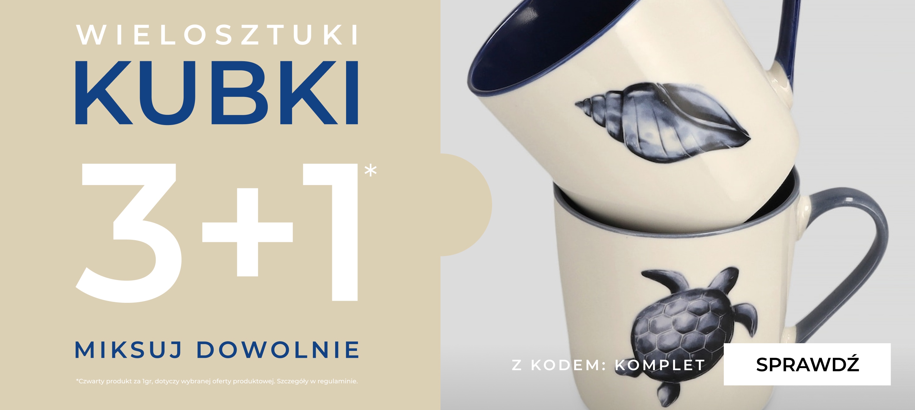 Promocja kubki 3+1