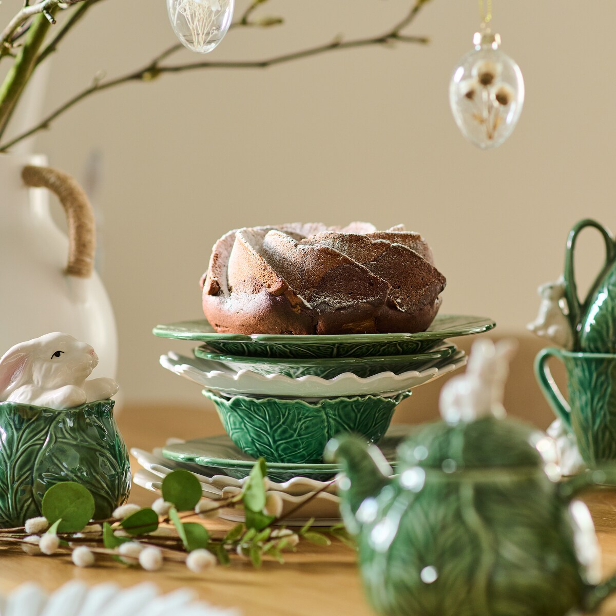 Naczynie Na Jajko Kabbagi z motywem warzyw