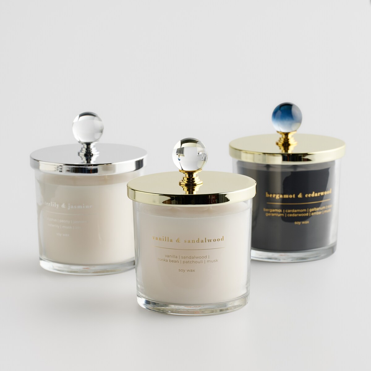 Świeca Zapachowa Oloro z motywem geometrycznym