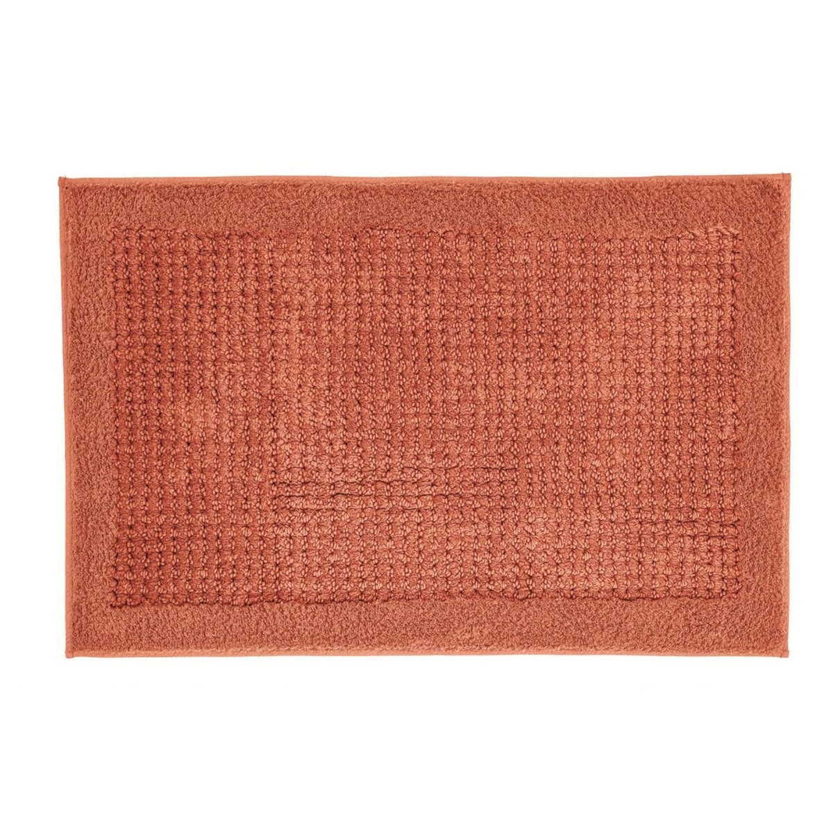 Kleine Wolke Net Ekologiczny Dywanik łazienkowy pomarańczowy 60 x 90 cm ECO LIVING