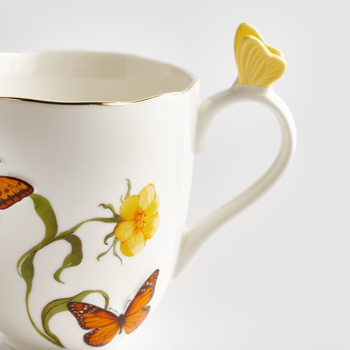 Kubek w motyle Dealan z motywem zwierzęcym