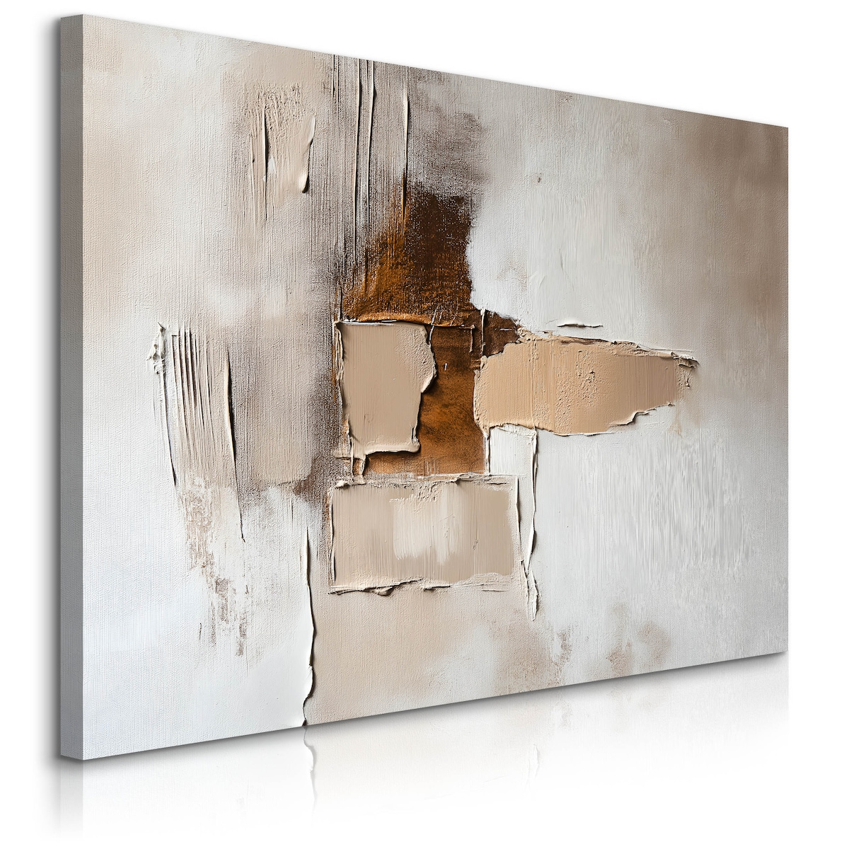 Obraz Canvas Do Salonu Abstrakcja Sztuka Współczesna Imitacja Farby 70x50cm