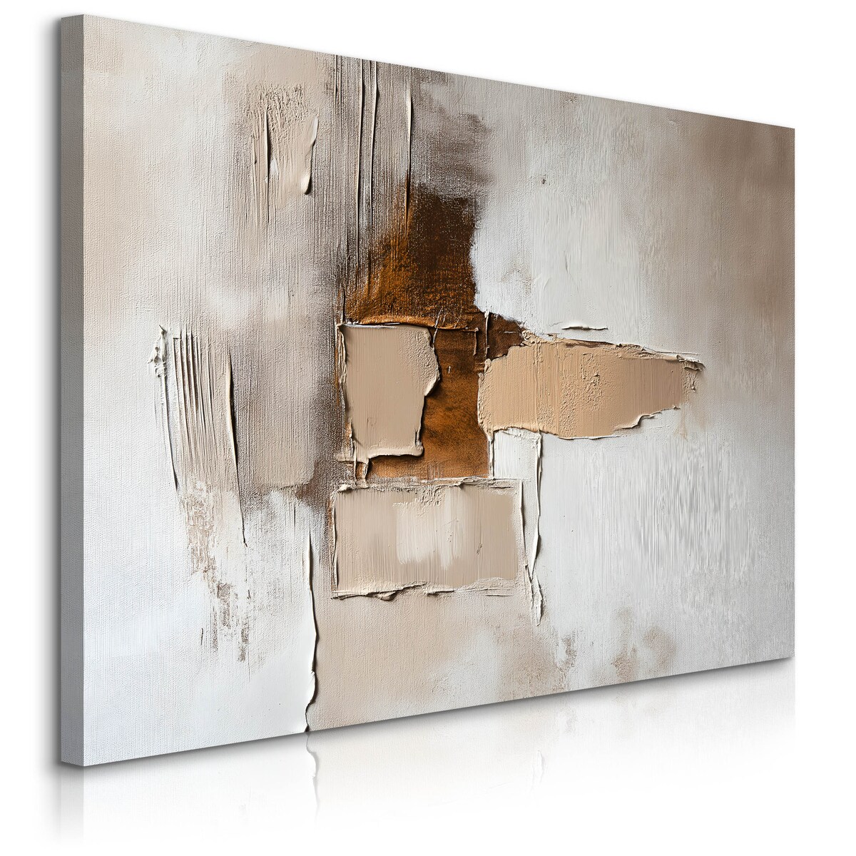 Obraz Canvas Do Salonu Abstrakcja Sztuka Współczesna Imitacja Farby 70x50cm