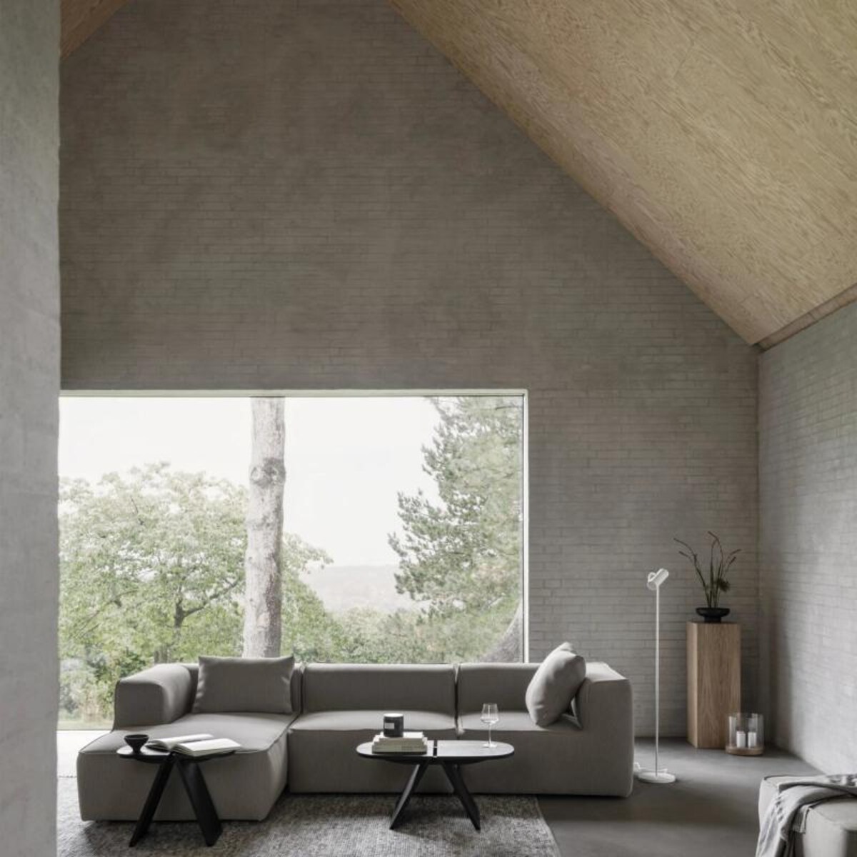 Wazon MIYABI, black, ceramika