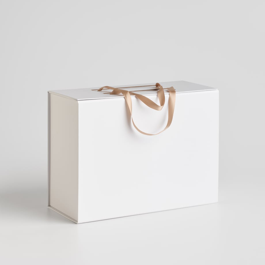 Pudełko prezentowe Christmas box white l