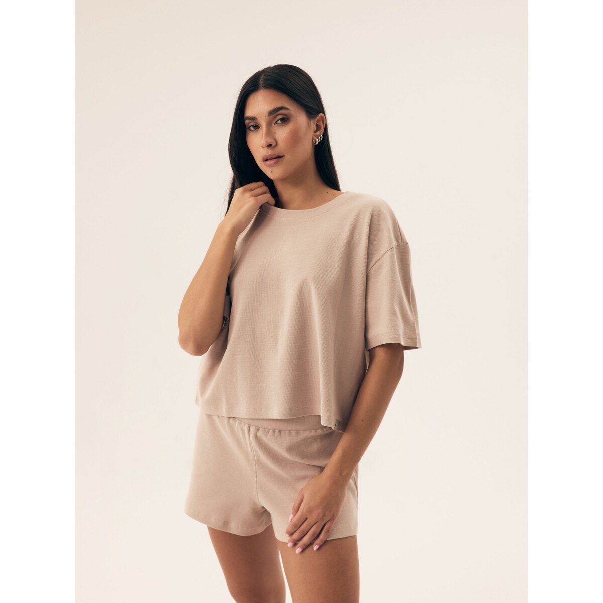 Piżama Nilsa 42780-08X Beżowy, L