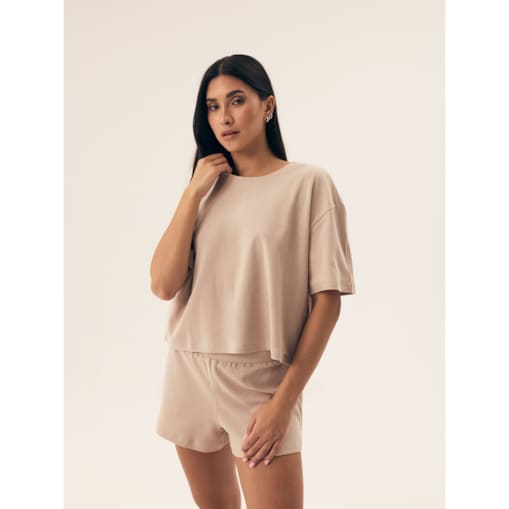 Piżama Nilsa 42780-08X Beżowy, L