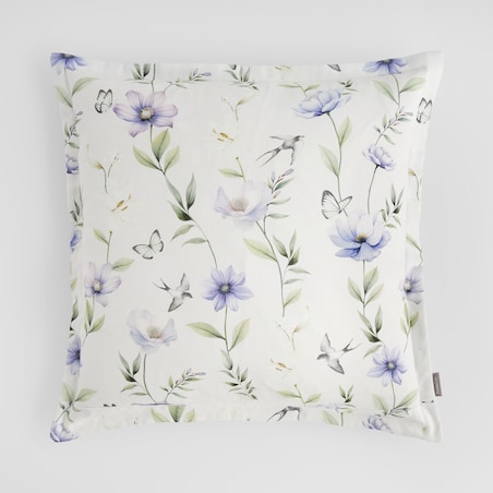 Poszewka z nadrukiem Serafino 45x45 cm z motywem kwiatowym