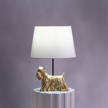 Lampa Stołowa Terrier z motywem zwierzęcym