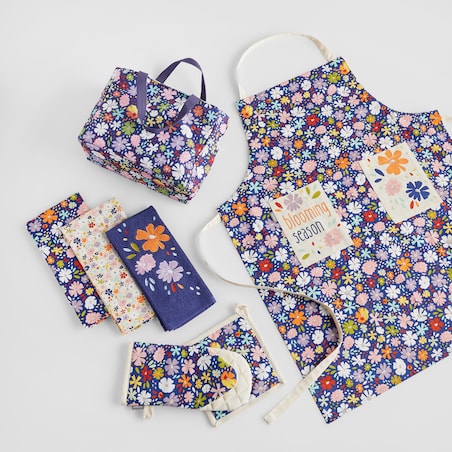 Torba Na Lunch Bloomi 15x30 cm z motywem kwiatowym