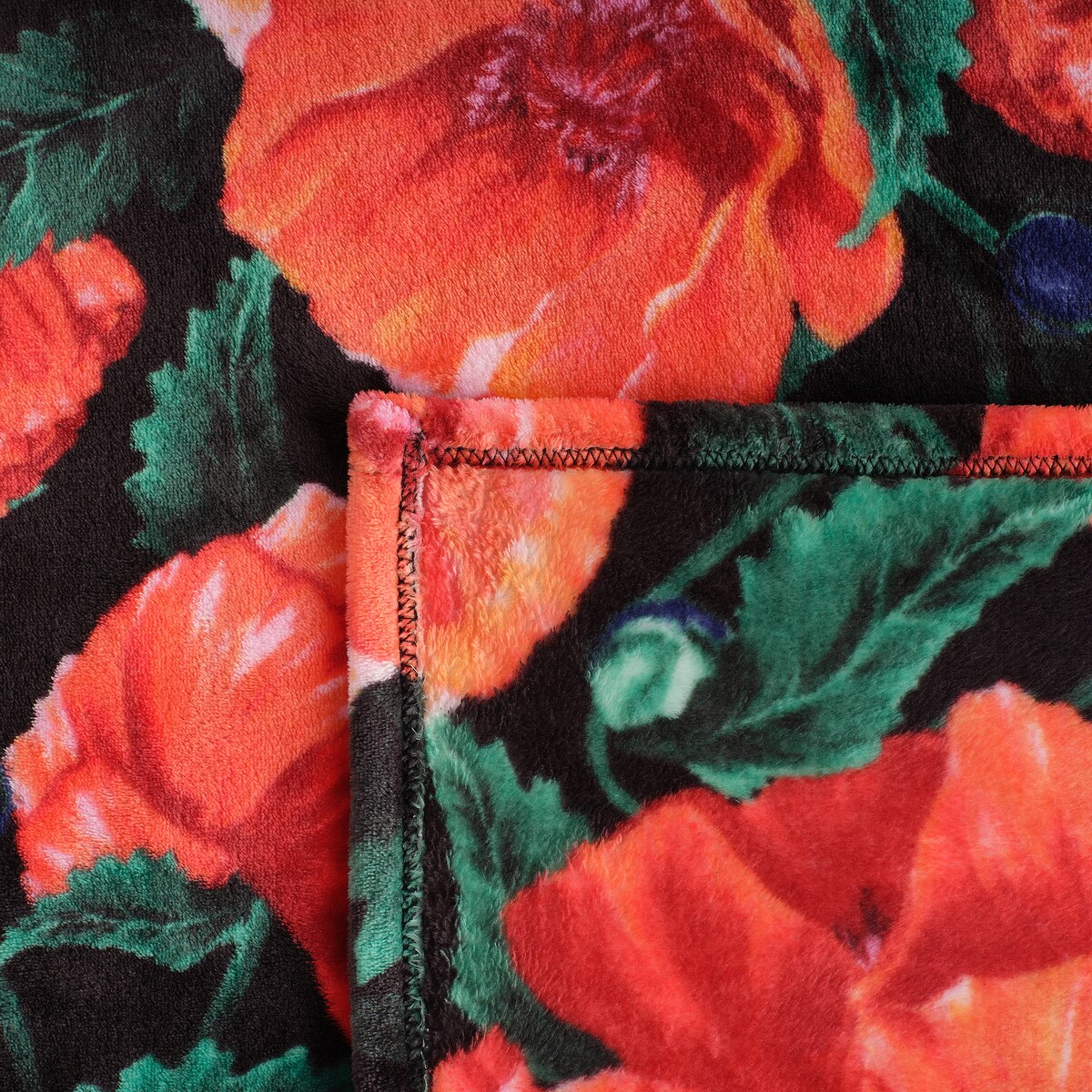 Drukowany koc Casinos 150x200 cm z motywem kwiatowym