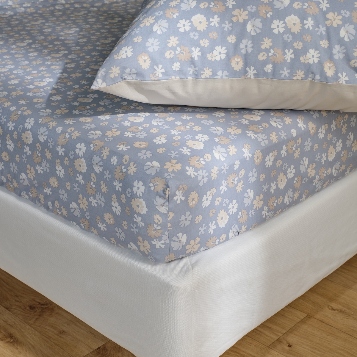 Prześcieradło bawełniane z gumką Bloomisi 140x200x25 cm