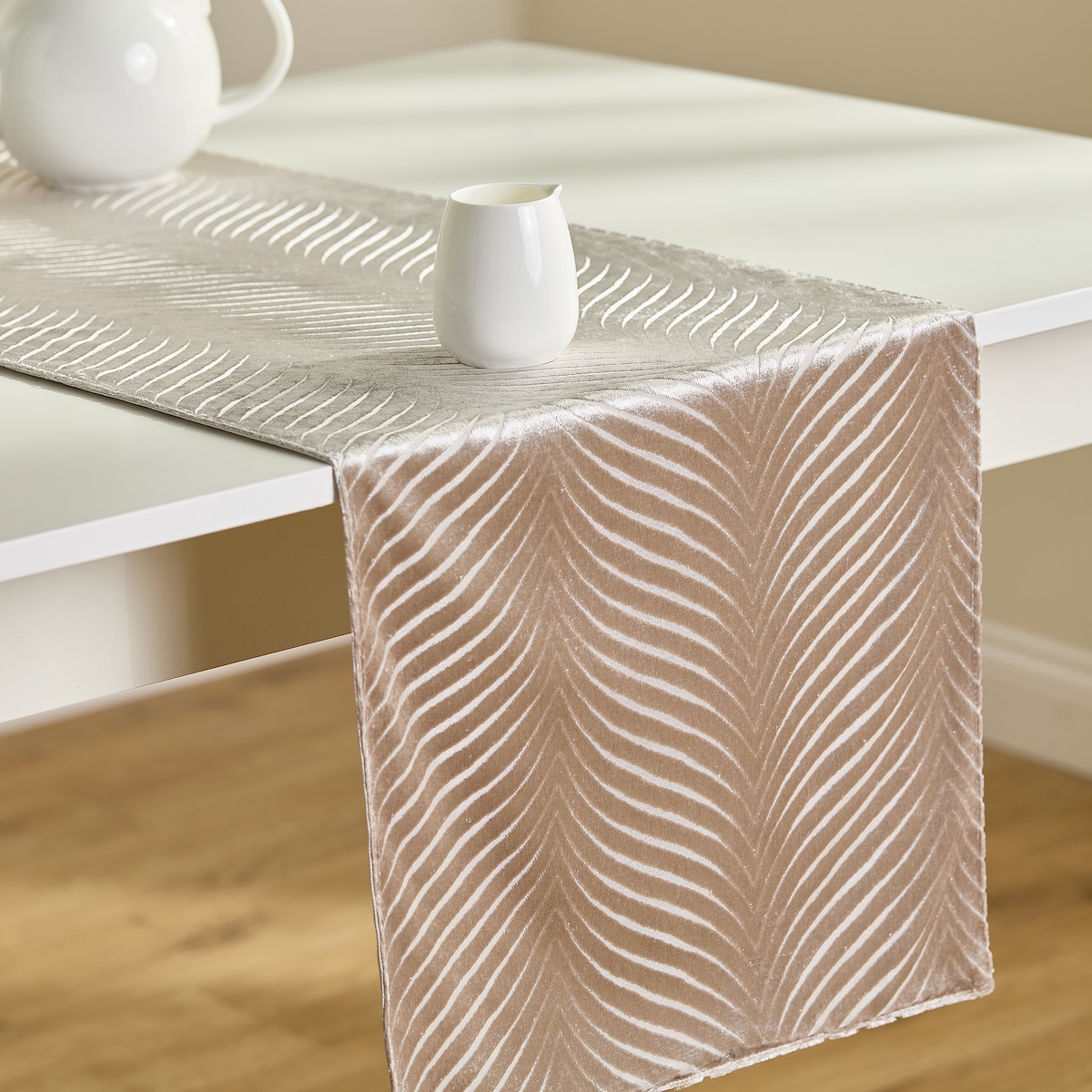 Bieżnik Żakardowy Opalia 40x180 cm