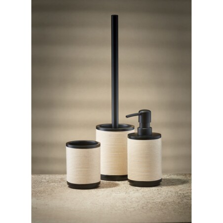 Kleine Wolke Runa Szczotka WC ze stojakiem naturalny beż