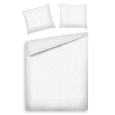 Pościel z bawełny satynowej Lorianna 160x200 cm z motywem roślinnym