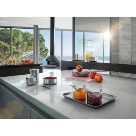 Mlecznik z pokrywą metalową BASIC, 250 ml, Blomus