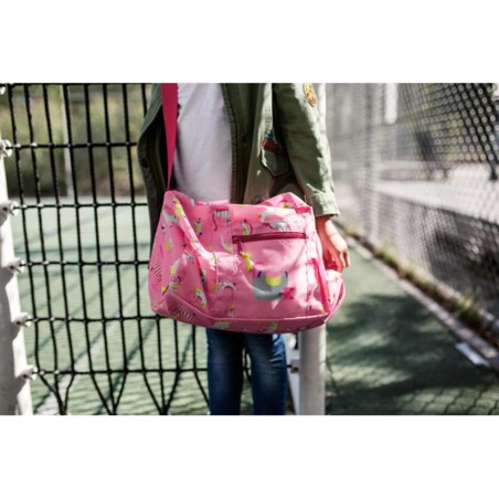 Torba mini maxi dufflebag S kids abc friends pink, 10 l