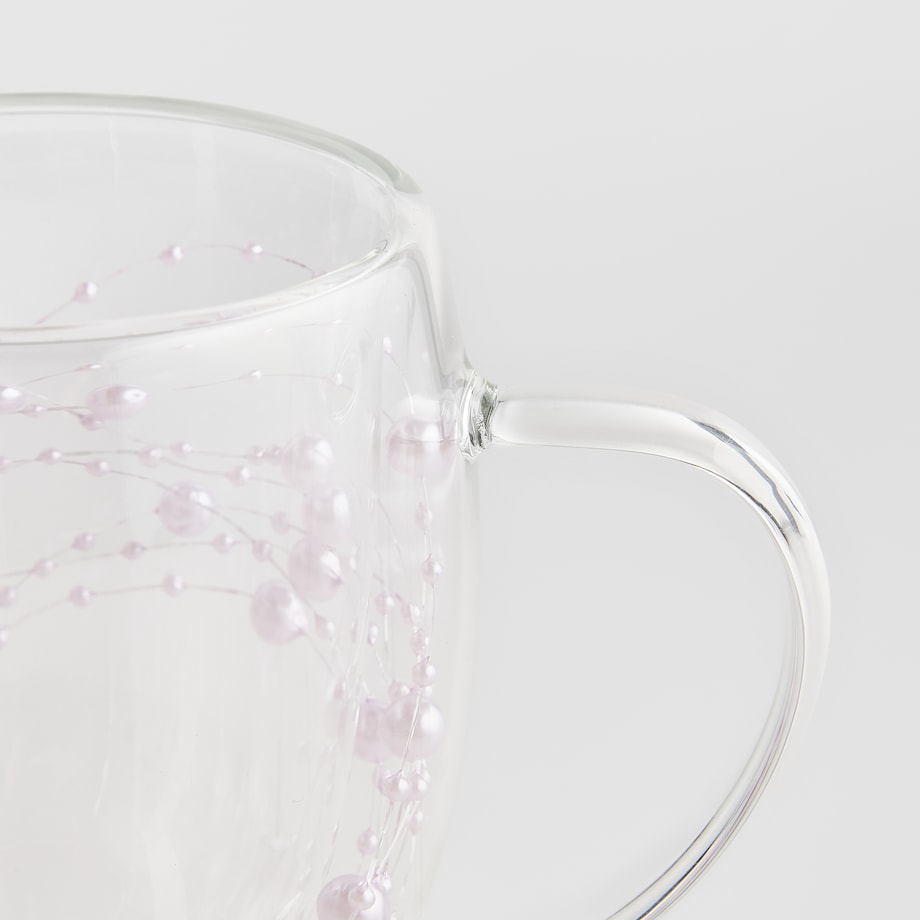 Szklanka Pearlin w groszki