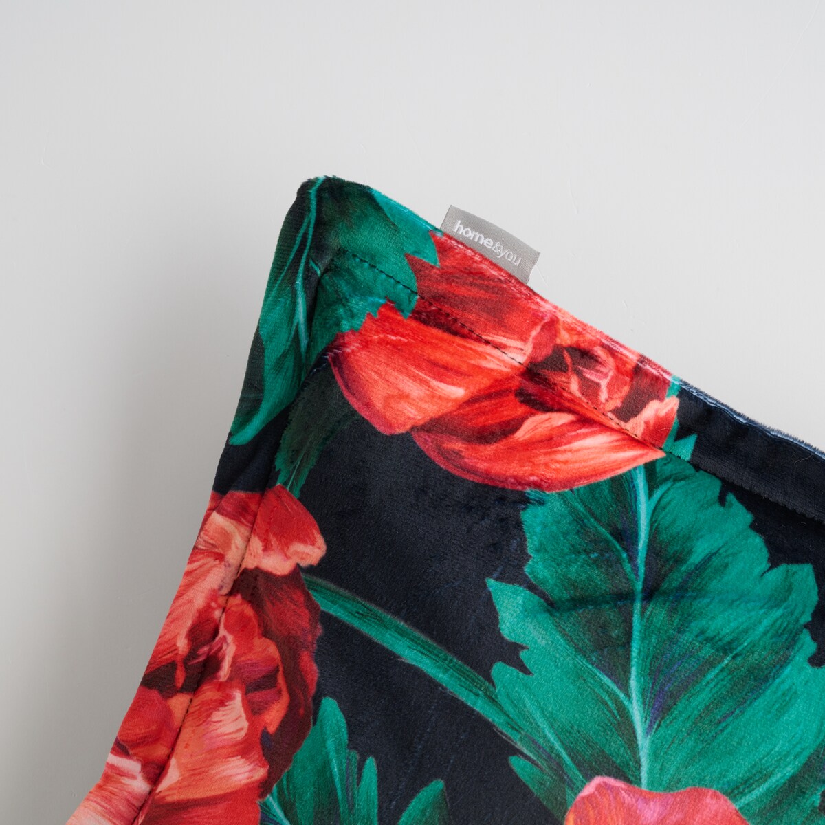 Poszewka z nadrukiem Casinos 45x45 cm z motywem kwiatowym