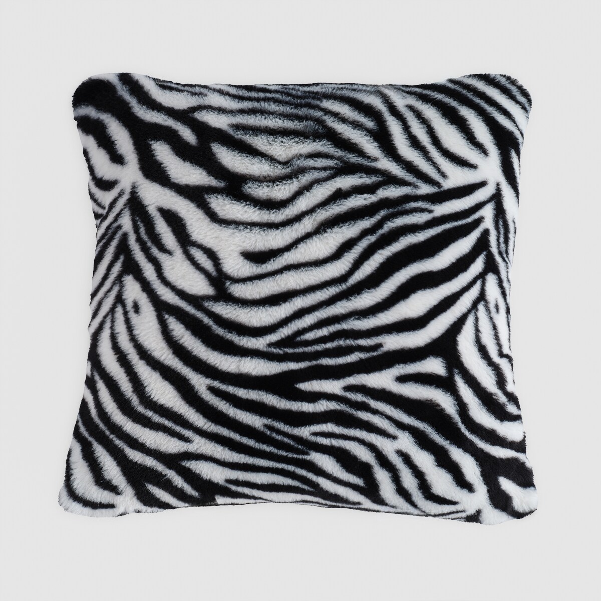Poszewka Futrzana Zebrini 45x45 cm z motywem zwierzęcym