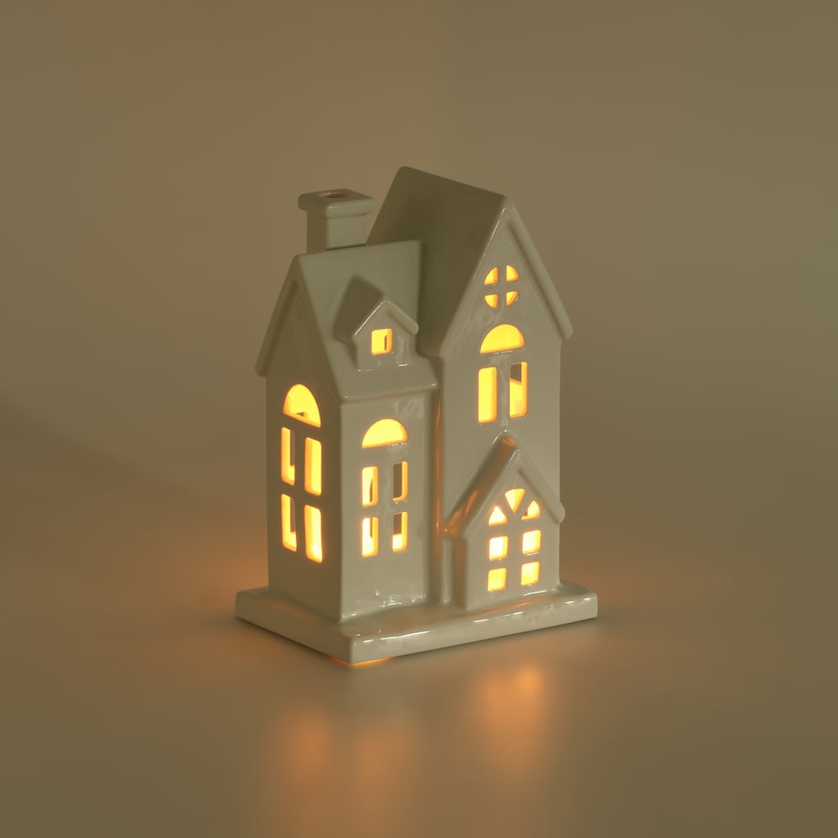 Świecznik Hausi z motywem domku