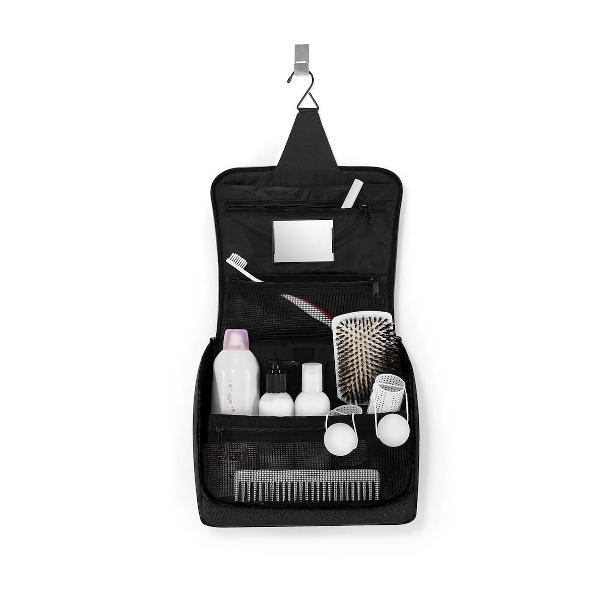 Kosmetyczka toiletbag XL black - poliester, 4 l