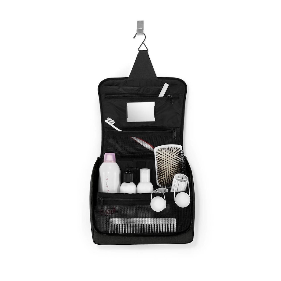 Kosmetyczka toiletbag XL black - poliester, 4 l