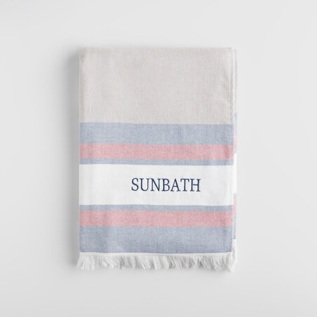 Ręcznik Plażowy Sunbath 140x190 cm w paski