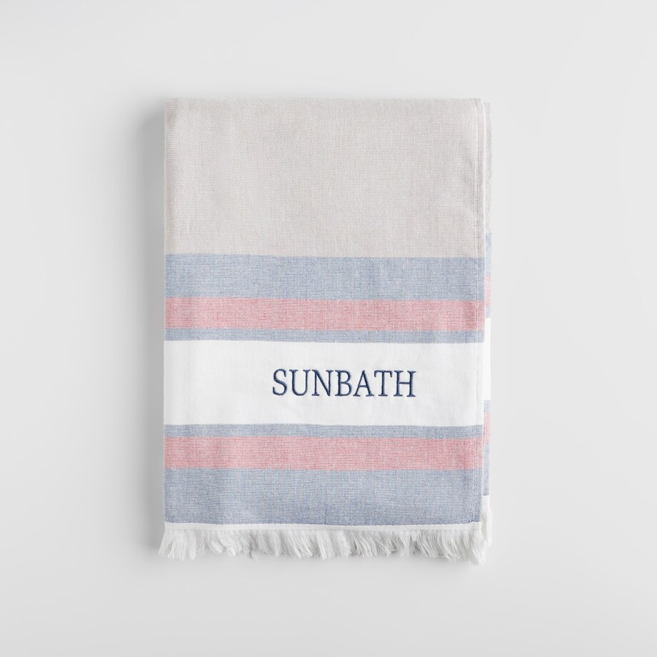 Ręcznik Plażowy Sunbath 140x190 cm w paski