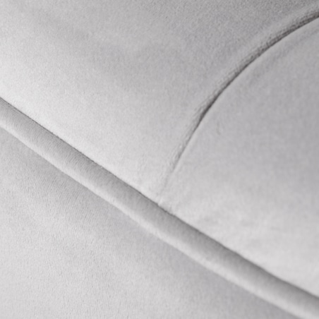 Welurowe krzesło w stylu glamour wykończone cyrkoniami brittani