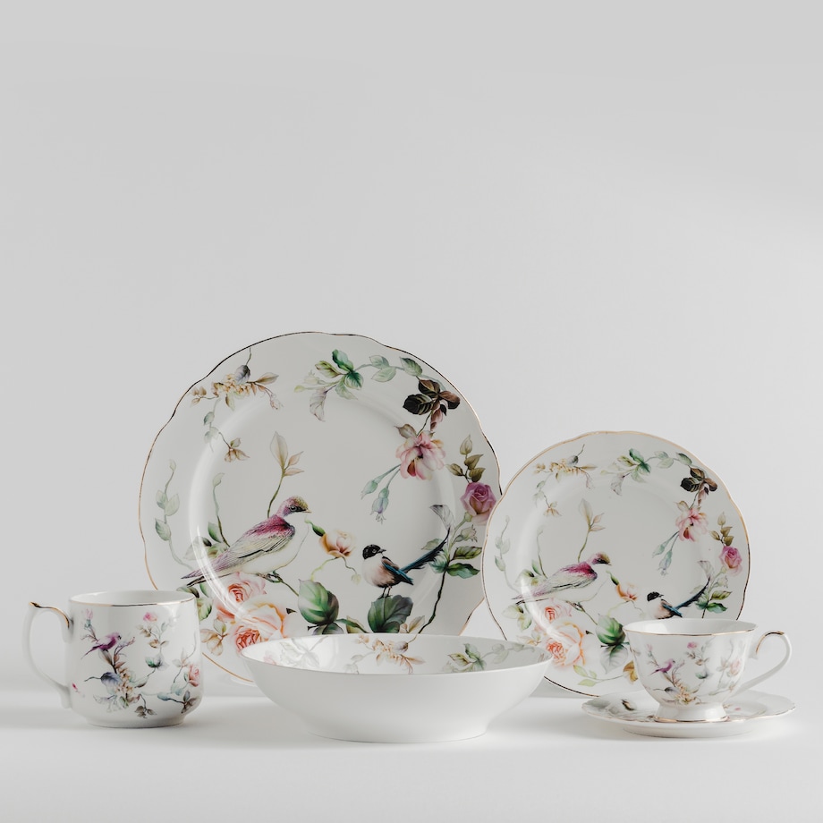 Filiżanka Ze Spodkiem Botany