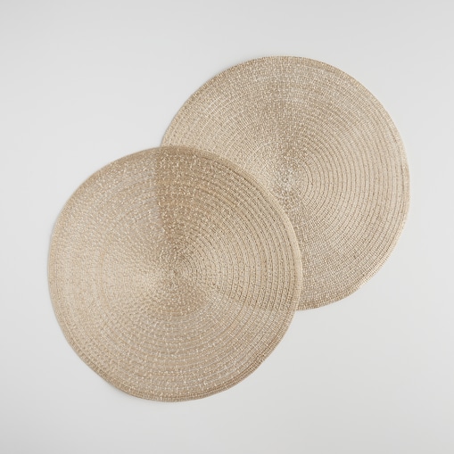 Zestaw Podkładek Dekoracyjnych Glitter 2 szt.