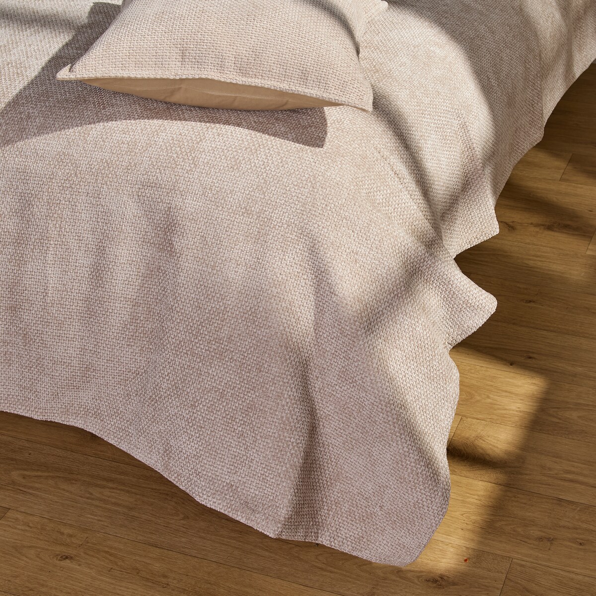 Jednokolorowa narzuta na łóżko Leila 200x220 cm