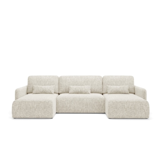 Narożnik LIVELLO U z funkcją spania Kolor: IMO 05