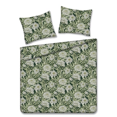 Pościel z bawełny satynowej Forica 200x220 cm z motywem kwiatowym