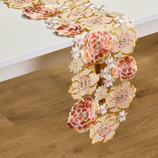 Bieżnik Haftowany Lumea 18x58 cm