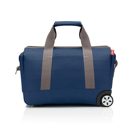 Torba na kółkach allrounder trolley dark blue, poliester, 30l