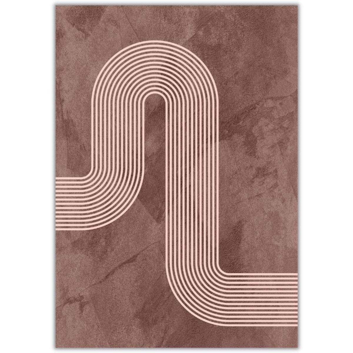 plakat geometric lines 2 30x40 cm