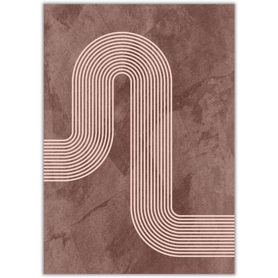 plakat geometric lines 2 30x40 cm