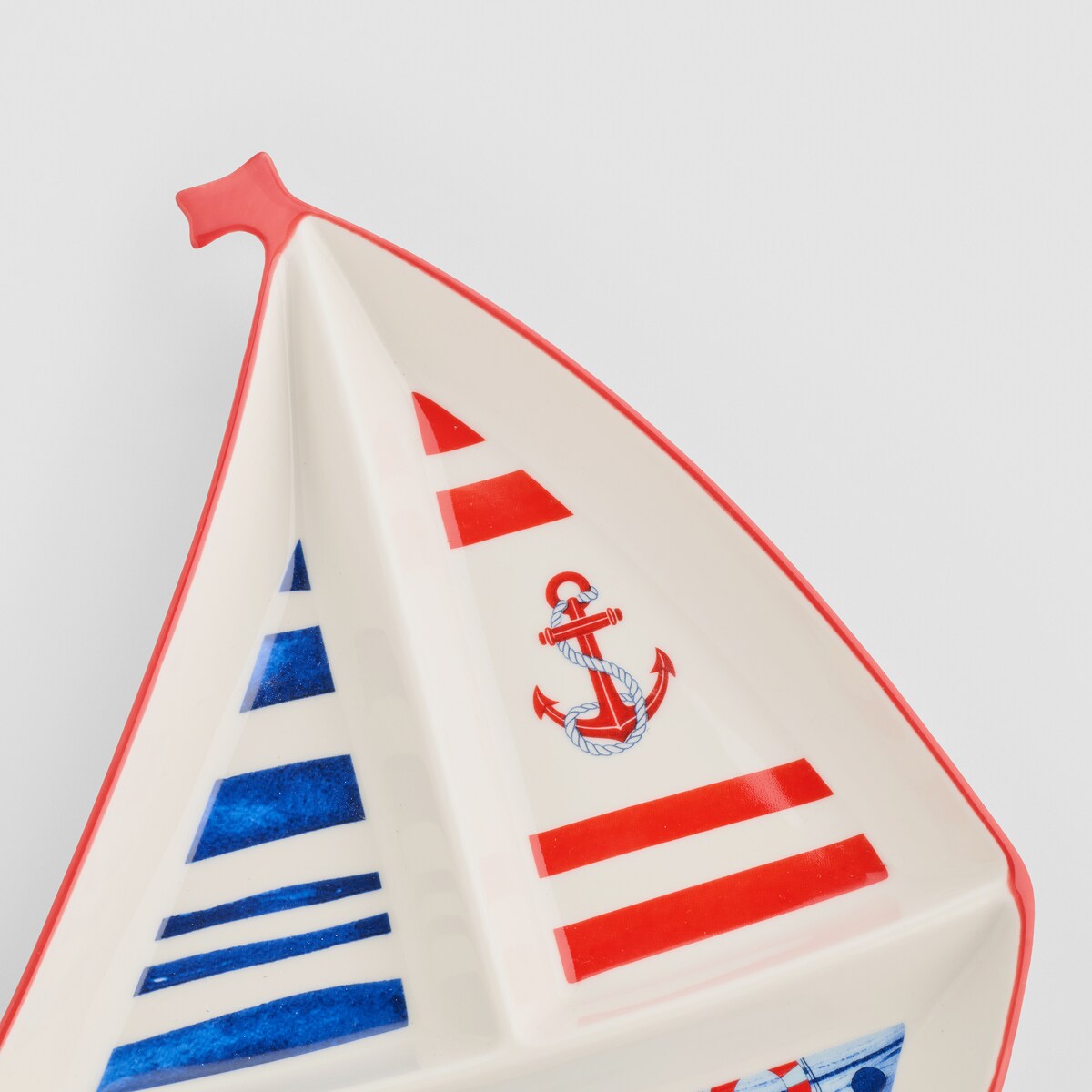 Patera Ancorare z motywem morskim