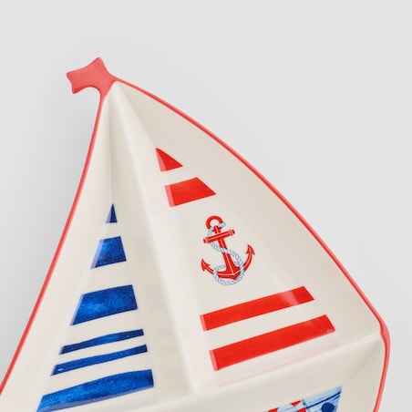 Patera Ancorare z motywem morskim