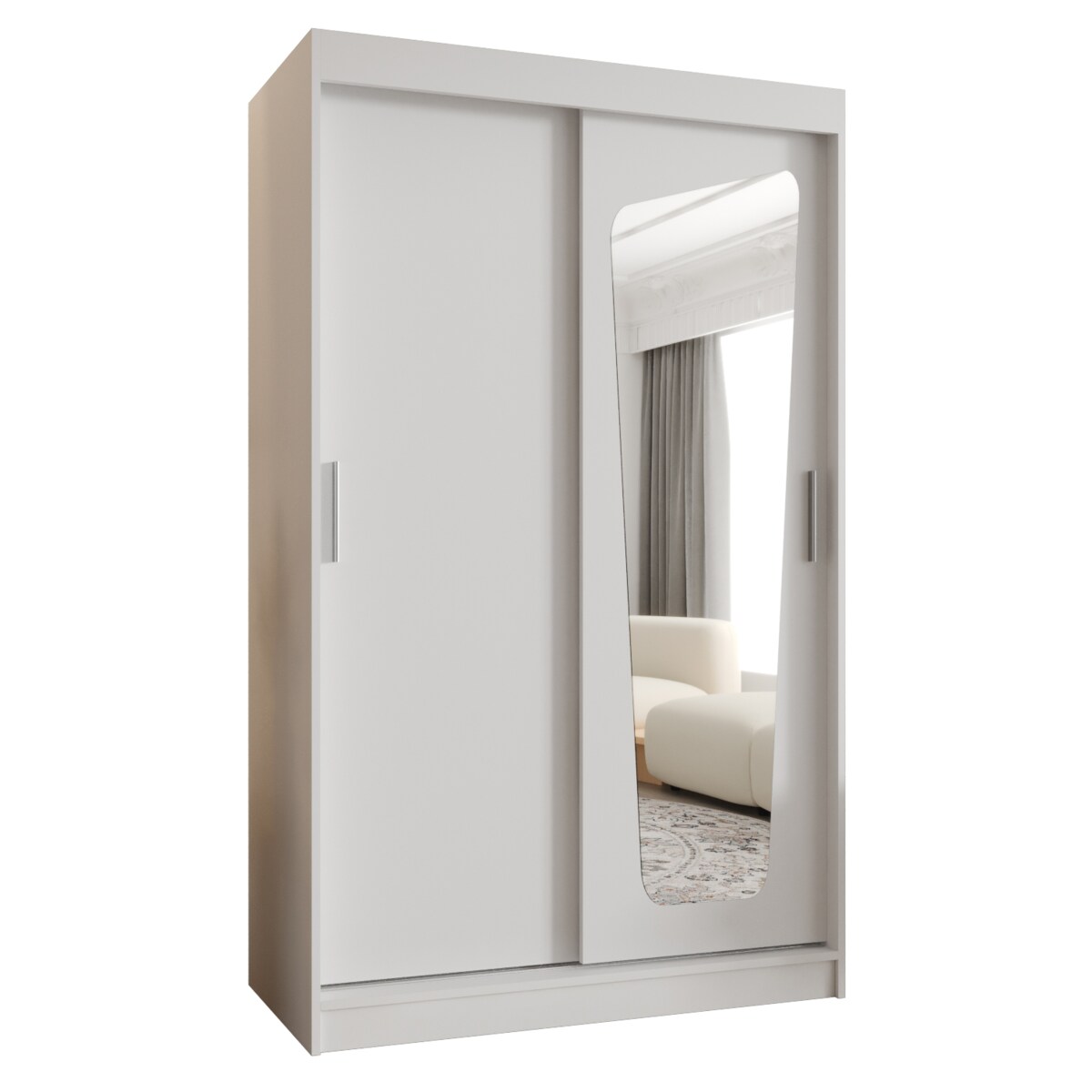 Szafa przesuwna MOKA 120 biały