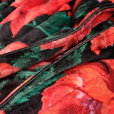 Szlafrok Casinos z motywem kwiatowym