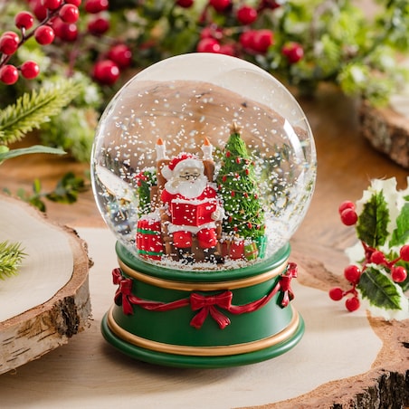 Kula Śnieżna Z Pozytywką Santaro