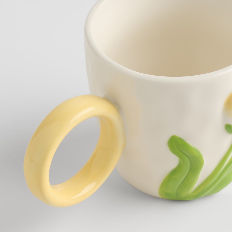 Kubek Tulipano z motywem kwiatowym