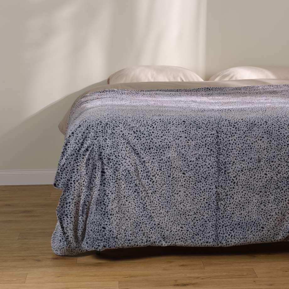 Narzuta Futrzana Lamperia 180x200 cm z motywem zwierzęcym