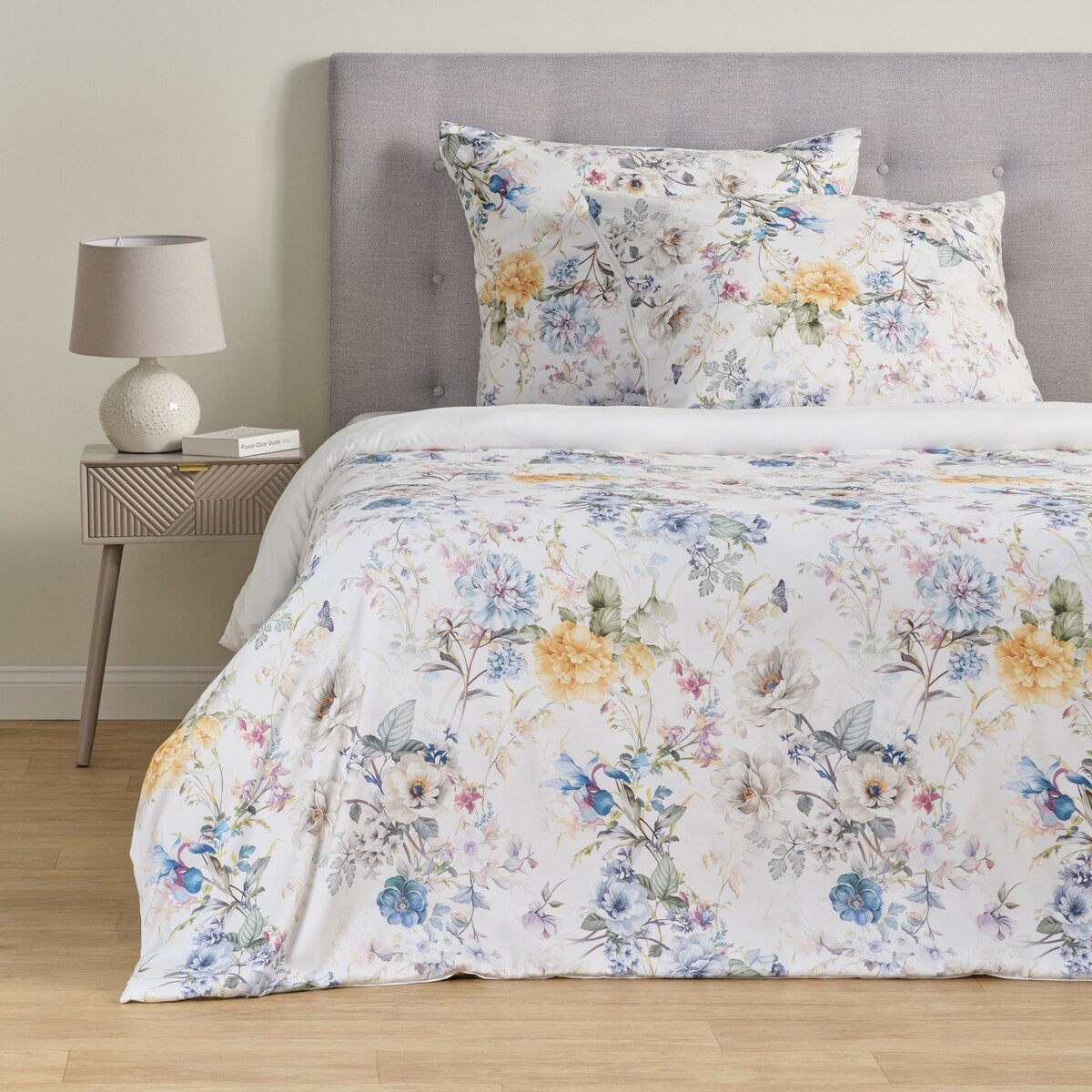 Pościel Z Mikrofibry Lizo 200x220 cm z motywem kwiatowym