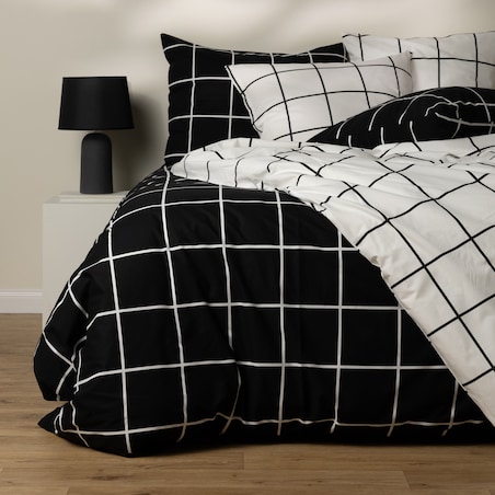 Pościel Bawełniana Gratal 200x220 cm w kratę