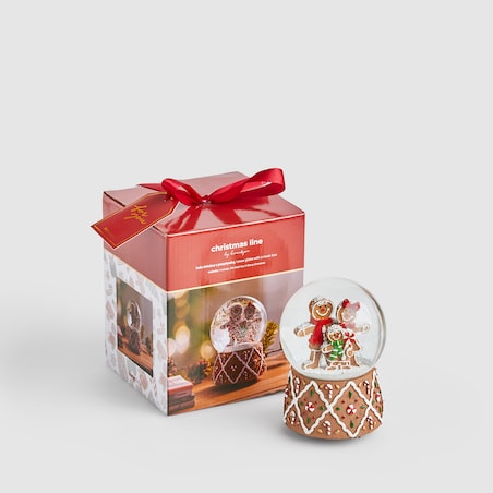 Kula Śnieżna Z Pozytywką Charmfamily z motywem piernika