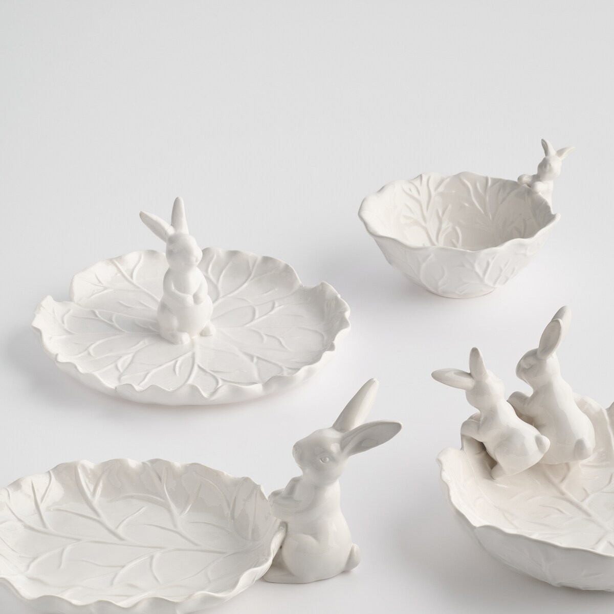 Miska Whitebunno z motywem królika i warzyw